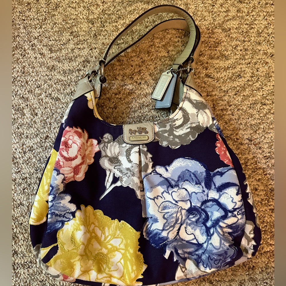 Coach Madison Floral Maggie Handbag with Dustbag